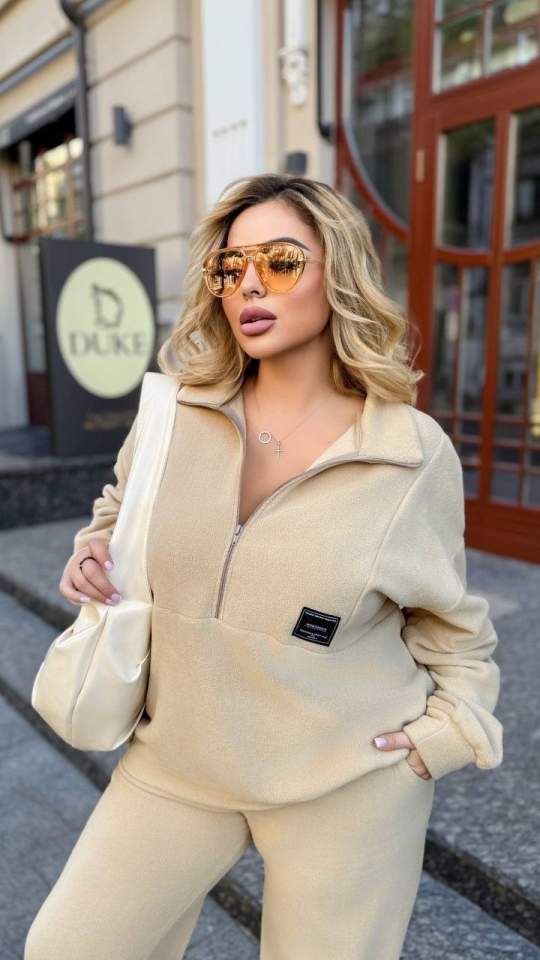 Теплий жіночий костюм - Зображення 5